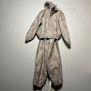 Frogg Togg Men S Hoodie Camo Desert Action Beige Khaki Rain Wind 2 Piece Pant